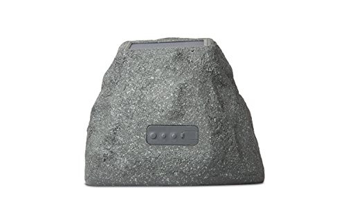 Ion Audio Solar Stone | Wireless Solar-Rechargeable Garden Speaker (Single) #TOP2