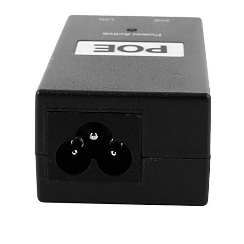 Aexit Adaptador Fuente de Alimentación POE Power Over Ethernet Switch 24V 1A miniatura 2