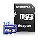 256 GB LT100 microSDXC UHS-I Speicherkarte mit Adapter - bis zu 170 MB/s, C10, U3, V30, Full HD, A2, Micro-SD-Karte für Smartphones, Tablets, Kameras, Spielekonsolen und Drohnen (1 Stück)