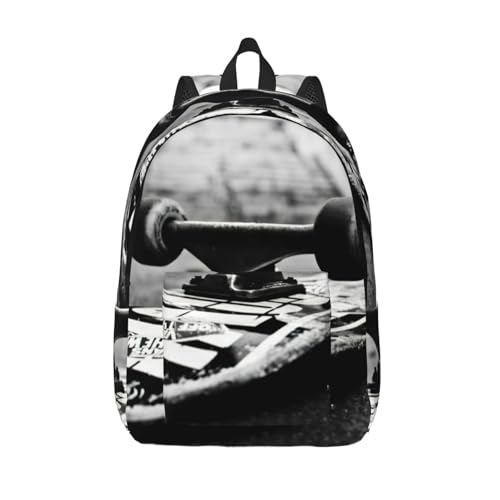 Sac à dos universitaire imprimé skate EdWal idéal pour le campus