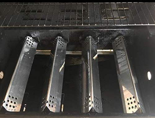 Hongso Grill Kit For Home Depot Nexgrill 4 Burner 720-0830H, 720-0830D, Bhg 720-0783W, 720-0783H, Members Mark 720-0830G, 720-0830F Gas Grill Models, Grill Burners Heat Plates Grill Parts Replacement #TOP6