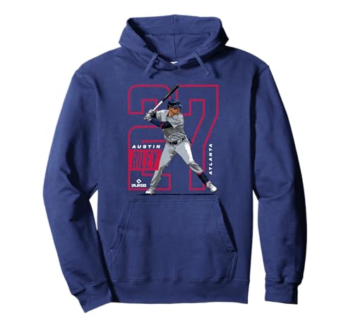 Austin Riley | Atlanta Baseball MLB Players | MLBRIL4046 Pullover Hoodie