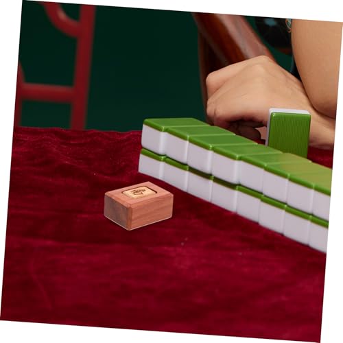 Accesorio Indicador de Viento para Mahjong de Madera miniatura 6