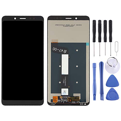 Écran LCD pour Xiaomi Redmi Note 5 réparer un affichage cassé avec le bloc noir complet