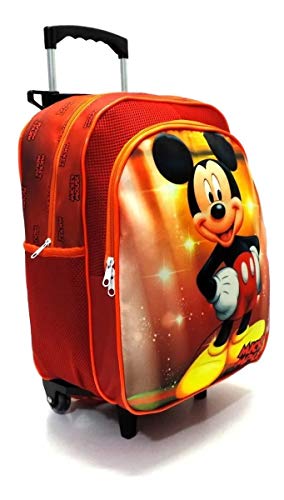 Kit Mochila Mickey Mouse Rodinhas G + Lancheira F5