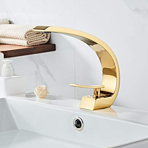 Mitigeur de salle de bain noir mat pour vasque et lavabo design