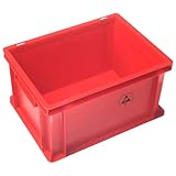 Hersteller - TAGARNO ESD IDP-STAT Lagerbehälter, ableitfähig, rot, 400 x 300 x 320 mm