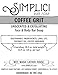 Simplici Coffee Grit Natural Soap (exfoliating + for sensitive skin) 6 Bar Value Bag. Palm Free.