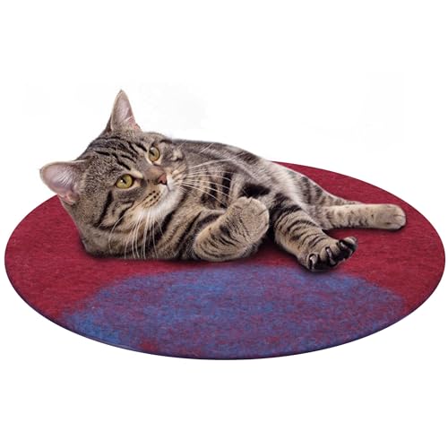 Natural Merino Wool Cat Bed Mat (Large)