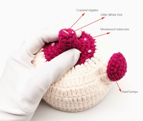 Modèle de sein en silicone AMITD mastite pour formation en lactation