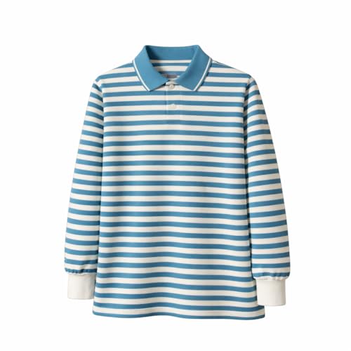 Image of Mack Jonney Men's Premium Black Striped Polo T-Shirt | Long Sleeve Cotton Blend | Casual & Smart Wear-M6752