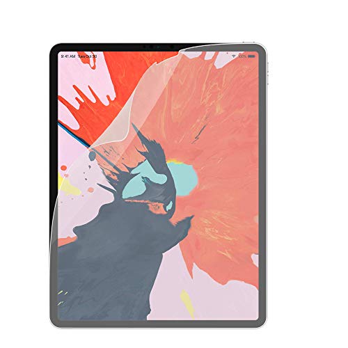 Targus Scratch-Resistant Screen Protector for iPad Pro 12.9-Inch (3rd gen), Optimal Clarity with Anti-Scratch Resistant and Fingerprint Proof, Clear (AWV144GL)