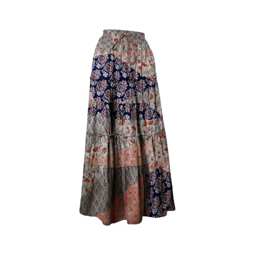 Vestido largo de mujer con estampado bohemio para el verano
