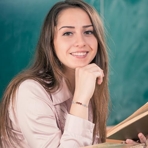 Teacher Bracelet Gifts, Moonstone Energy Bracelet, Teacher Gift from Student, Thank You Gifts Ideas, Mentor Advisor Coach Gratitude Gift4