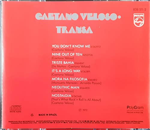 Caetano Veloso - Cd Transa - 1972