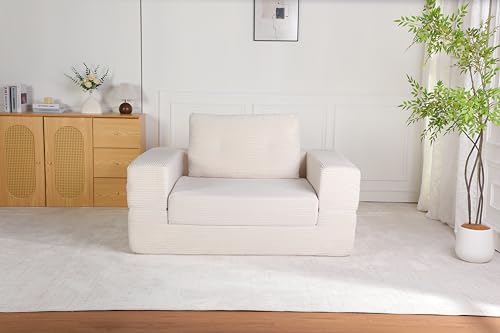 ROCKRAIN 3-in-1 Floor Sofa Bed: 800lbs Shared Comfort Zone for