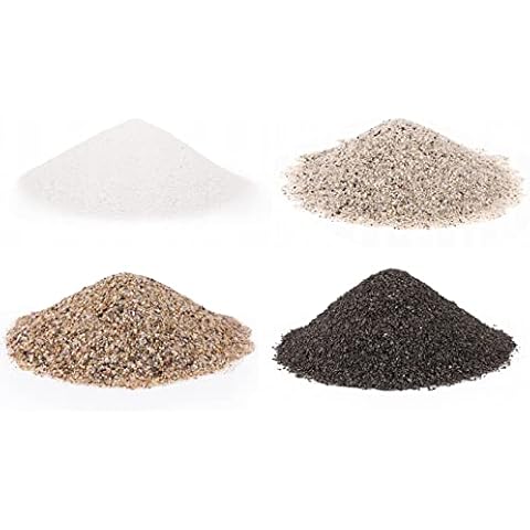 TM Aquatix Aquarium Sand Natural Substrate For All Types Fish Tanks (1kg, Silica 0,5-1mm) Cover