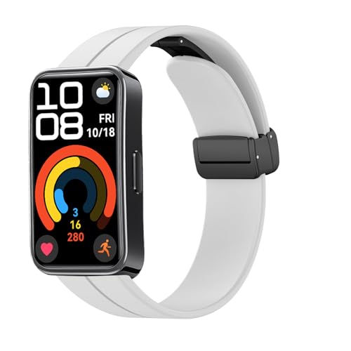 [SinRenn] �o���h Huawei Band 10/9/8 �Ή� �_�炩�� �V���R���� �e�� ���C�t�� �}�O�l�b�g�o�b�N�� �x���g �T�C�Y���߉\ ���C�J�� �y�� �_��ȃV���R�� �����x���g �X�g���b�v �j���ʗp ���F�I�� �R���p�`�u�� Huawei