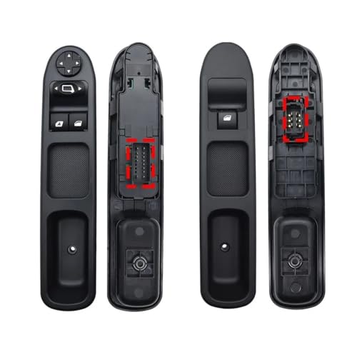 Commutateur de fenêtre électrique 6554QC réactif pour Peugeot 207 de 2007 à 2015
