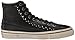 John Varvatos Vulc Multi Stud Mid Top, Black, 7