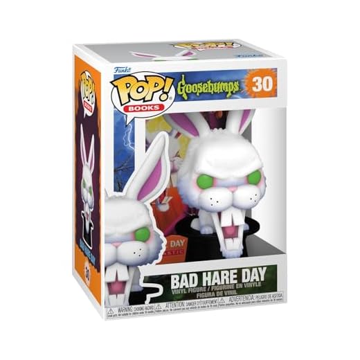 Funko Pop! Books: GBS – Bad Hare Day​ - Goosebumps - Figura de Vinilo Coleccionable - Idea de Regalo- Mercancia Oficial - Juguetes para Niños y Adultos - Movies Fans - Muñeco para Coleccionistas