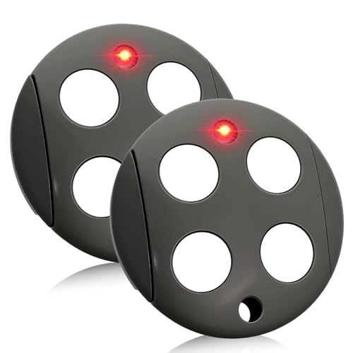 433,92 MHz Telecommande Portail, 4 Canaux Telecommande Porte de Garage,