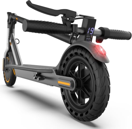 Image of VOLPAM Electric Scooter, 350W /500W Motor, Long Range 15 /17 /21 /28Miles, 19 Mph Top Speed