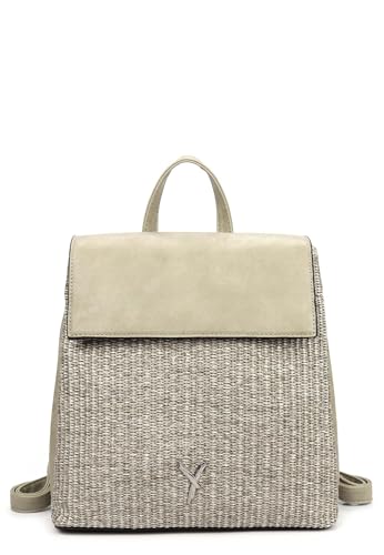 Suri Frey Cassy Backpack Khaki grand sac à dos aux finitions soignées en similicuir