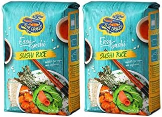 Blue Dragon Sushi Rice (500g, Pack of 2)