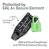 Trezor Safe 3 - Passphrase & Secure Element Protected Crypto Hardware Wallet - Buy, Store, Manage Digital Assets Simply and Safely (Solar Gold)
