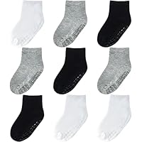 Simply Kids Baby Socks with Grips 12-18 Months Grippy Toddlers 12-24 2t Grippers 1-3 Years