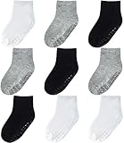 Simply Kids Baby Socks with Grips 12-18 Months Grippy Toddlers 12-24 2t Grippers 1-3 Years