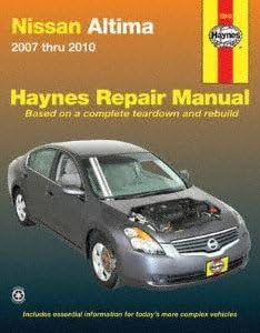 Haynes 72016 Nissan Altima, 07-'12 Technical Repair Manual