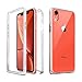Apple iPhone XR Case [VVUP] Slim Clear Full Body Coverage Rugged Case Protection with Transparent Built-in Screen Protector Case Cover 6.1" 2018