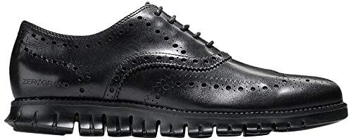 Cole Haan Men's Zerogrand Wing OX Leather Oxford, Closed Hole/Black, 11 Medium US2
