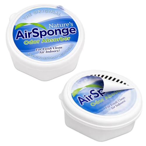 Image of Nature's Air Sponge - Designer Pack Sponge Odor Absorber, 1 /2 Lb - 2 Pack, Set of 2