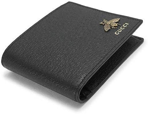 Amazon グッチ 折財布 メンズ 財布 アニマリエ ハチ レザー ブラック Djt 1000 並行輸入品 Gucci グッチ 財布