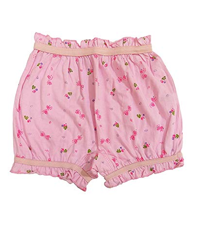 Image of Baby Girl's 100% Pure Cotton Printed Bloomers | Pack of 6 | Soft Elastic Innerwear Panties for Infants & Toddlers | Breathable & Skin Friendly Kids Underwear | Multi-Coloured