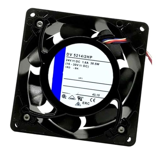 Ventilateur de refroidissement DV5214/2HP haute puissance 24VDC