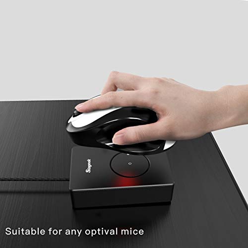 Image of Stageek Mouse Jiggler, Mechanical 100% Undetectable by IT,Mouse Mover with On /Off Switch, Simulates Mouse Movement and Prevents Computer from Going into Sleep, No Software Needed, Plug &Play