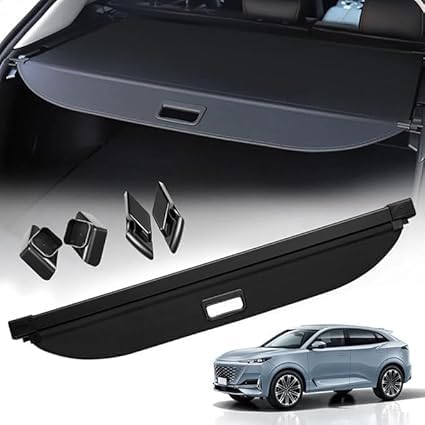 Auto versenkbare hinteren Kofferraum Paket Regal Cargo Covers per Changan UNIK, Gepäck Vorhang Privatsphäre schützendes Zubehör