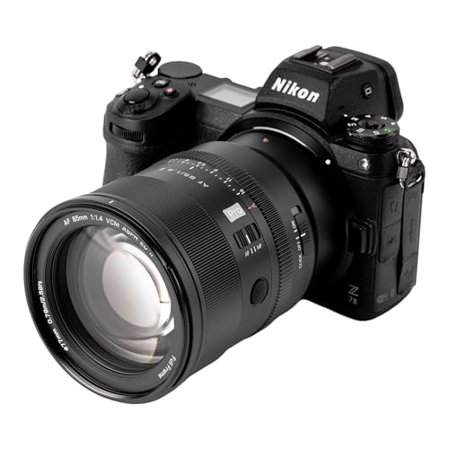 Image of VILTROX 85mm f1.4 Pro Z Lens, AF 85mm f /1.4 Z for Nikon Z-Mount, Portrait Lens for Nikon Z Mount Z5 II Z6 II Z7 II Z8 Z9 Zf Z6 III Z7 Z50 Z50 II Z30 Zfc ZR