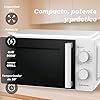 Microondas con Grill, 20 Litros, 700W + 900W Grill, 5 Niveles de Potencia, 3 Modos Combinados, Temporizador 30 min #3