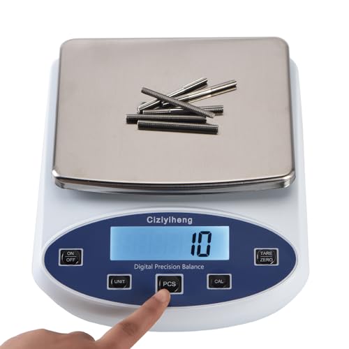 Lab Scale Balance 2000g*0.01g High Precision Digital Analytical Balance Gram Scale 0.01g Accuracy Scientific Scale for Laboratory, Jewelry, Coins, Parts, Industrial Counting Scales