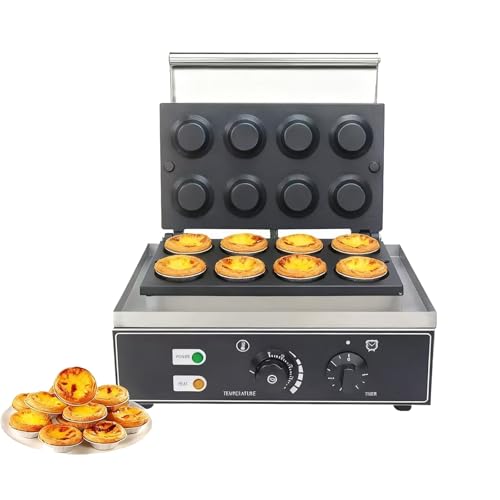 1550W Commercial Egg Tart Shell Forming Baking Machine,Double-Sided Electric Egg Tart Maker,Suitable for Coffee Shops, Milk Tea Shops, and Commercial Streets