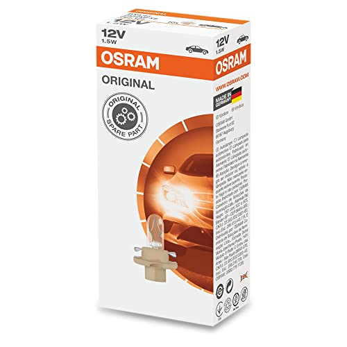 Osram 2452MFX6 ORIGINAL Leiterplatteneinbau Sockel BX8.4d, 12V, 1, 5W, 1 Lampe – Ansicht 5