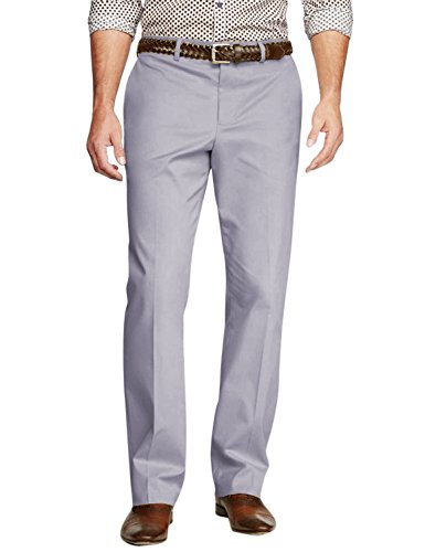 Match Mens Straight-Fit Work Wear Casual Pants(33W x 31L, 8104 Silver Gray#1)