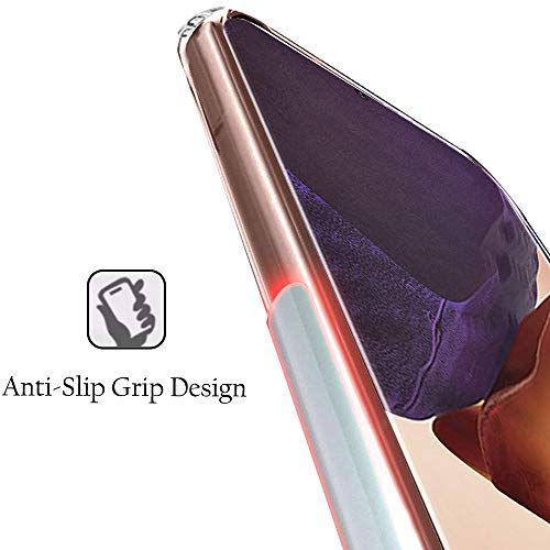 Image of TheGiftKart Back Cover Soft Case for Samsung Note 20 Ultra 5G | Best Camera Protection | Inbuilt Dust Plugs & Anti-Slip Grip | Ultra Clear Slim Back Cover Case (Silicone, Transparent)