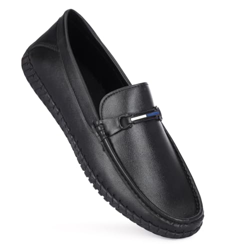 Image of Kavox Men Casual Loafers | Lightweight Slip-On Driving Shoes | Comfortable Cushioned Walking Shoes | Soft Flexible Everyday Comfort Footwear KVX 03