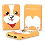 Design compact et adorable : Avec son look corgi trop mignon, sa taille mini et son toucher Soft'touch tout doux, cette batterie allie style, confort et praticité.